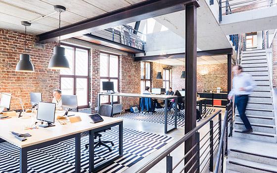 Modern academic workspace for research and writing